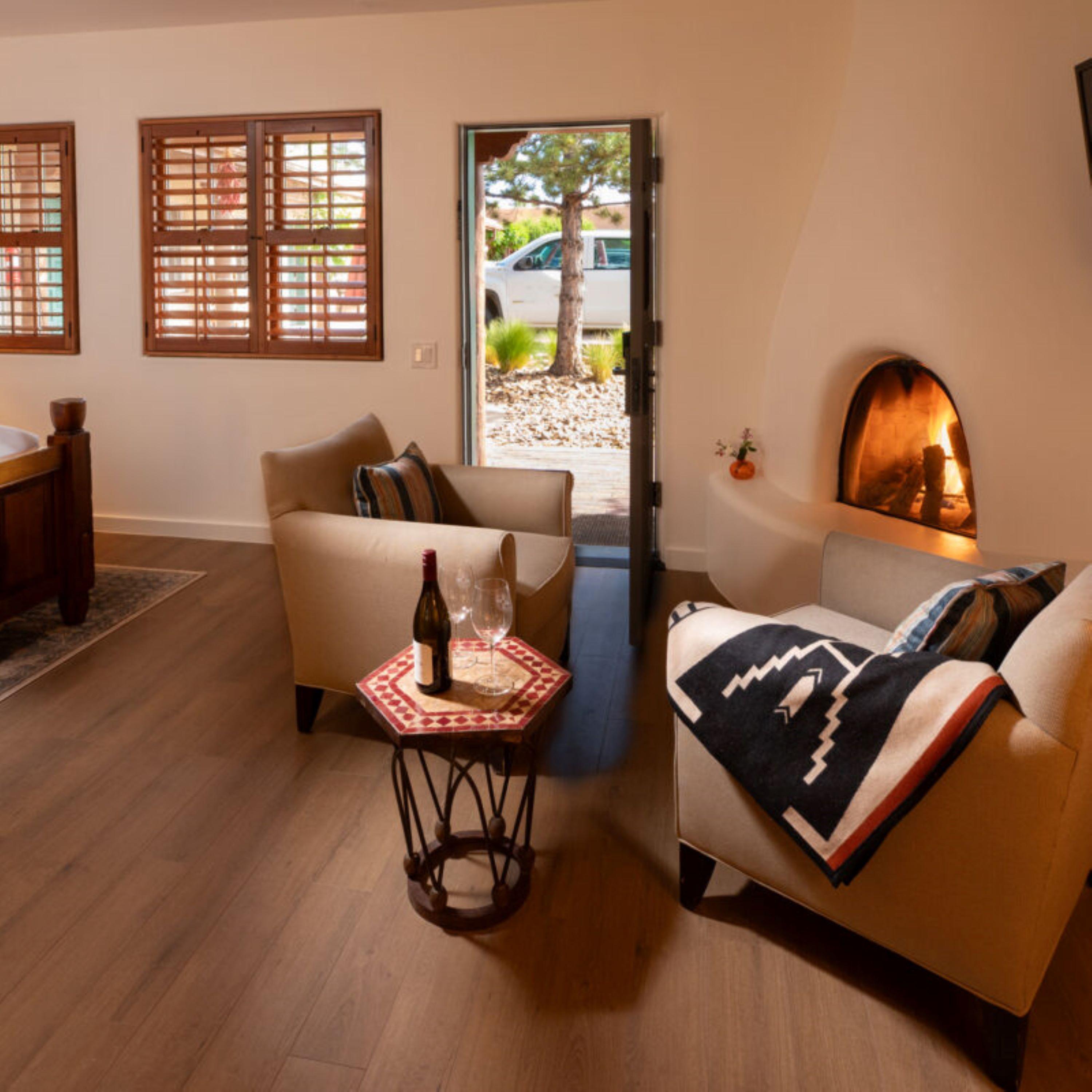 Pinon Court By La Fonda Hotell Santa Fe Exteriör bild