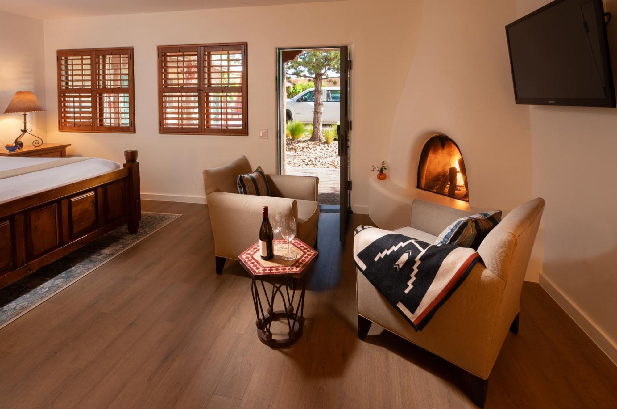 Pinon Court By La Fonda Hotell Santa Fe Exteriör bild